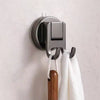 Suction Cup Double Hooks – No Drill Wall Mounted Bathroom & Shower Hooks