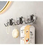 Suction Cup Double Hooks – No Drill Wall Mounted Bathroom & Shower Hooks