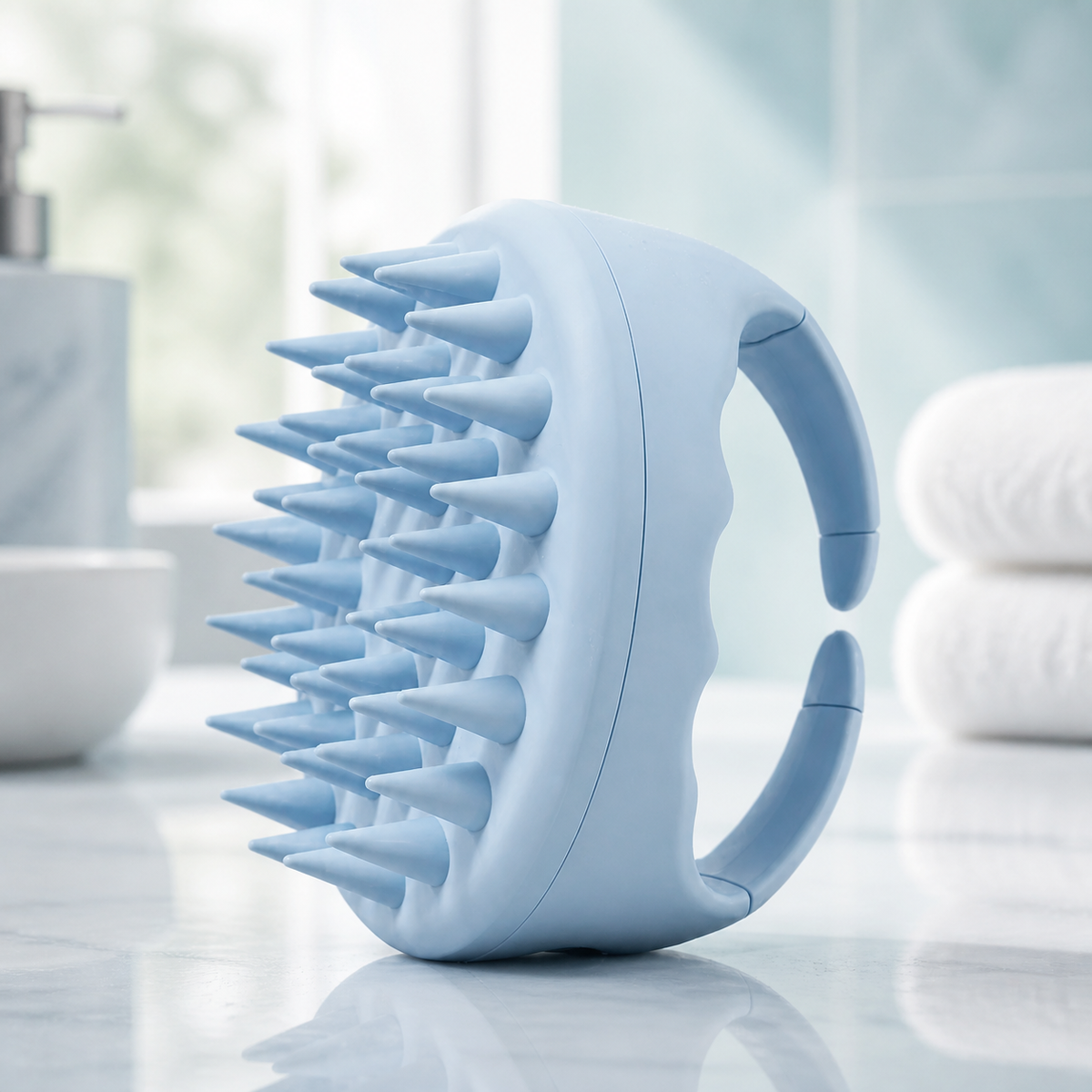 Silicone Scalp Massage & Shampoo Brush