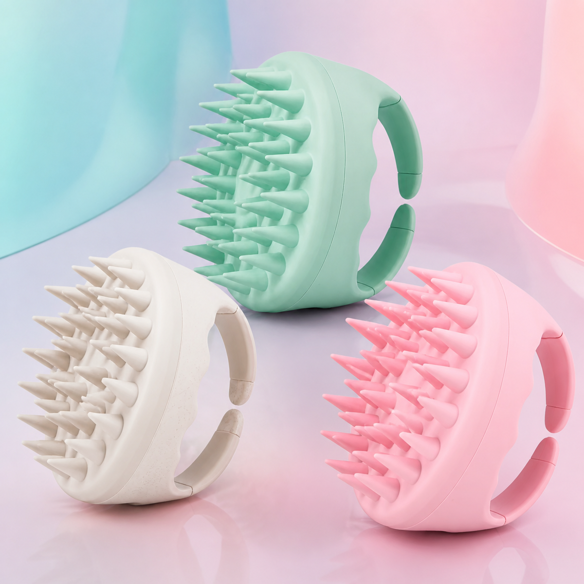 Silicone Scalp Massage & Shampoo Brush