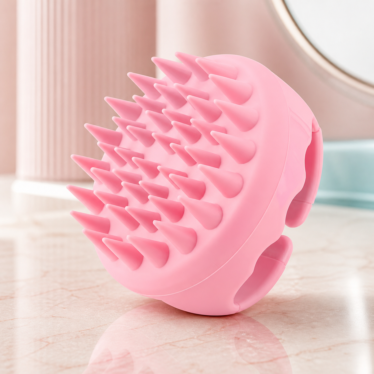 Silicone Scalp Massage & Shampoo Brush