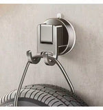 Suction Cup Double Hooks – No Drill Wall Mounted Bathroom & Shower Hooks