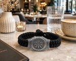 Viking Bracelet for Men – Nordic Rune Compass Paracord Bracelet
